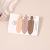 Women's Metal Cute Candycolored Frosted Onecharacter Clip Set With Baking Paint Process