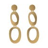 Women's Metal Geometric Statement Earrings Minimalist Retro Design Elegant Bold Fashion Jewelry Wholesale