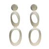 Women's Metal Geometric Statement Earrings Minimalist Retro Design Elegant Bold Fashion Jewelry Wholesale