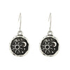 Women's Metal Geometric Sun Moon Earrings Alloy Electroplating