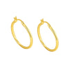 Women's Metal Hoop Earrings Gold Plated Geometric Retro Simple Style