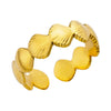 Women's Metal Ocean Beach Series Shell Starfish Ring Necklace Electroplated Jewelry