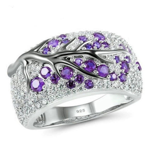 Women's Metal Ring With Geometric Pattern And Electroplating Treatment