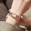 Women's Metal Square Fashion Bracelet Watch