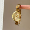 Women's Midcentury Style Alloy And Steel Strap Watch
