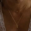 Women's Mini Bow Copper And Titanium Steel Ochain Necklace With Animal Zodiac Pattern And Electroplating Design