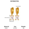 Women's Minimalist Butterfly Pendant Earrings Gold Plated Copper Drop Earrings With Simple Elegant Design For Wholesale