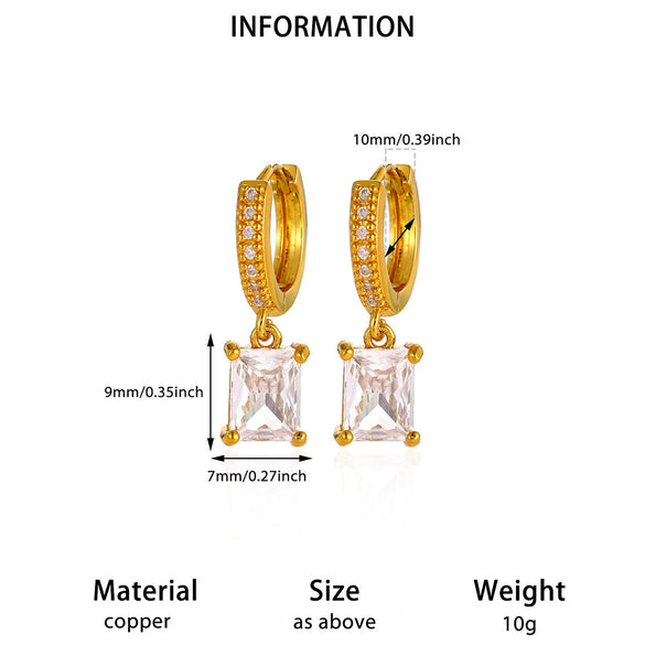 Women's Minimalist Butterfly Pendant Earrings Gold Plated Copper Drop Earrings With Simple Elegant Design For Wholesale