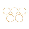 Women’s Minimalist Geometric Arc Cuff Bracelet In Plated Iron With Slim Layered Design For Modern Everyday Styling