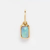 Women's Minimalist Geometric Copper 12 Birthstone Pendant Bracelet Accessories With Diamond Design