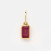 Women's Minimalist Geometric Copper 12 Birthstone Pendant Bracelet Accessories With Diamond Design