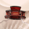 Women's Minimalist Geometric Pc Spray Painted Square Highend Grab Clip Hair Accessories
