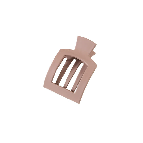 Women's Minimalist Geometric Pc Spray Painted Square Highend Grab Clip Hair Accessories