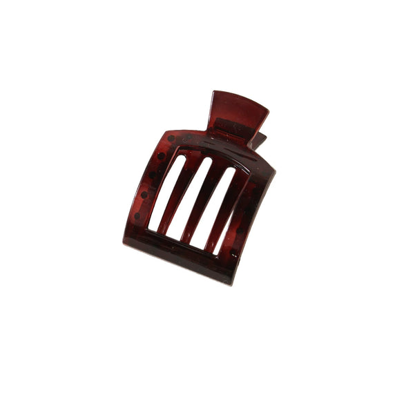 Women's Minimalist Geometric Pc Spray Painted Square Highend Grab Clip Hair Accessories