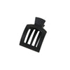 Women's Minimalist Geometric Pc Spray Painted Square Highend Grab Clip Hair Accessories