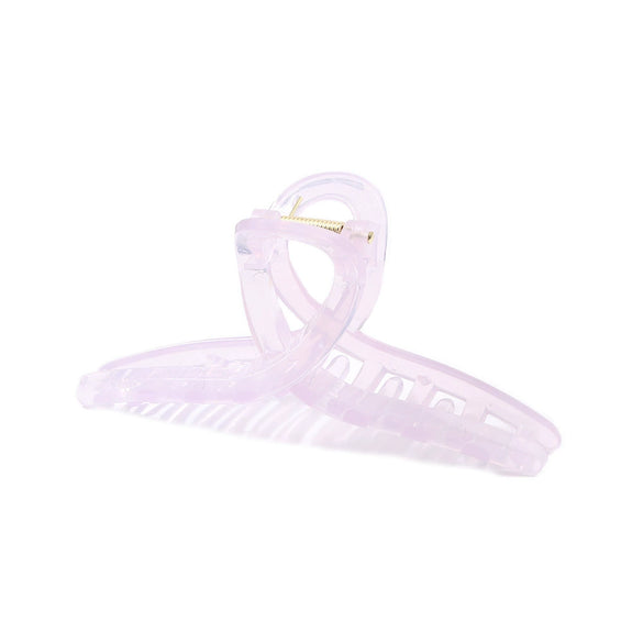 Women's Minimalist Geometric Ps Hair Clip With Paint Treatment And Multiclaw Design