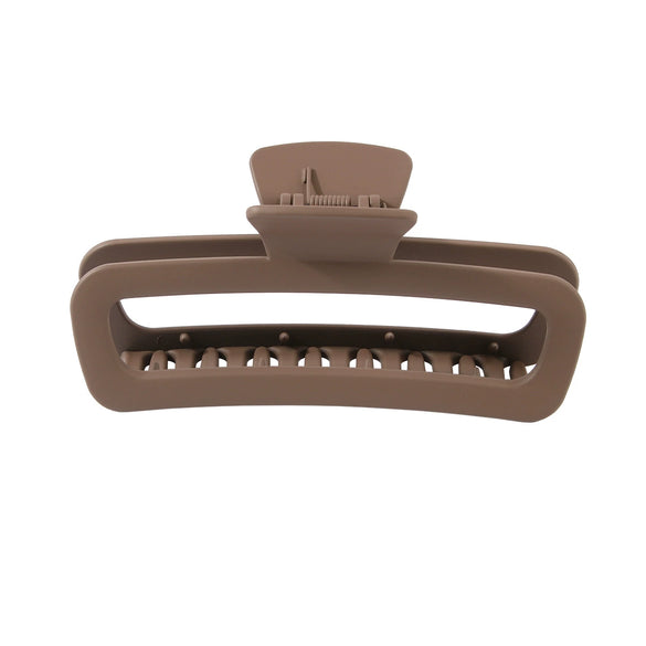 Women's Minimalist Geometric Ps Hair Clip With Paint Treatment And Multiclaw Design