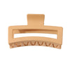 Women's Minimalist Geometric Ps Hair Clip With Paint Treatment And Multiclaw Design