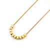 Women's Minimalist Geometric Titanium Steel Necklace With Square Pendant Simple Fashion Clavicle Chain