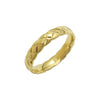 Women's Minimalist Geometric Titanium Steel Rhomboid Ring With Electroplating