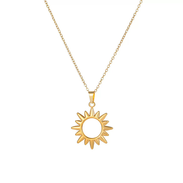 Women's Minimalist U Shaped Copper Pendant Necklace With Electroplated Elegant Fashion Jewelry In Old Money Style
