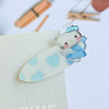 Women's Mixed Materials Handmade Cute Cartoon Duckbill Bangs Hair Clip