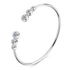 Women's Moissanite Bracelet 925 Sterling Silver Geometric Style Electroplated