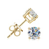 Women's Moissanite Earrings S925 Sterling Silver Geometric Style Electroplated