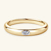 Women's Moissanite Ring 925 Sterling Silver Geometric Style Electroplated