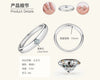 Women's Moissanite Ring 925 Sterling Silver Geometric Style Electroplated