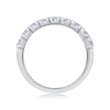 Women's Moissanite S925 Sterling Silver Geometric Design Fashion Ring