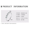 Women's Moissanite 925 Sterling Silver Geometric Seven Star Row Ring Jewelry Set With Diamonds