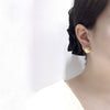 Women's Natural Freshwater Pearl Cut Out Earrings 18K Goldfilled