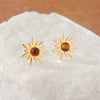 Women's Natural Opal Pearl Stud Earrings In S925 Sterling Silver With Star Shape And Set With Gemstones Style