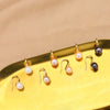 Women's Natural Pearl Geometric 925 Sterling Silver Retro Handmade Earrings