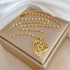Women's Necklace Stainless Steel Copper Geometric Electroplating