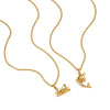 Women's Ocean Style Crab Dolphin Stainless Steel Necklace With Animal Zodiac Pattern And Electroplating Design
