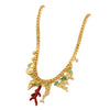 Women's Oceaninspired Multipendant Necklace With Mermaid Coral Shell And Starfish Charms Electroplated Alloy Collarbone Jewelry