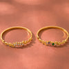Women's Oval Branchshaped Stainless Steel Bracelet With Zircon Inlay And Minimalist Plated Design