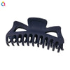 Women's Oversized Frosted Ps Abs Pc Shark Hair Clip Handmade Backofhead Hair Accessory For Stylish Hairstyles