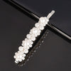 Women's Pearl Bow Hair Clip Handwoven Lolita Hair Accessory Simple Natural Barrette