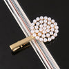 Women's Pearl Bow Hair Clip Handwoven Lolita Hair Accessory Simple Natural Barrette
