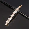 Women's Pearl Bow Hair Clip Handwoven Lolita Hair Accessory Simple Natural Barrette