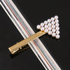 Women's Pearl Bow Hair Clip Handwoven Lolita Hair Accessory Simple Natural Barrette