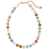Women's Pearl Geometric Minimalist Water Wave Chain Electroplated Clavicle Necklace
