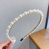 Women's Pearl Geometric Style Hair Band Hair Accessory Headdress