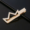 Women's Pearl Hairpin Set With Pearl Embellishment Simple Elegant Side Clip Hair Accessories