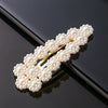 Women's Pearl Hairpin Set With Pearl Embellishment Simple Elegant Side Clip Hair Accessories