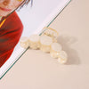 Women's Pearl Handmade Retro Fashion Geometric Hair Shark Clip