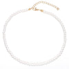 Women's Pearl Necklace With Alloy Love Pendant Geometric Pattern Highend Style